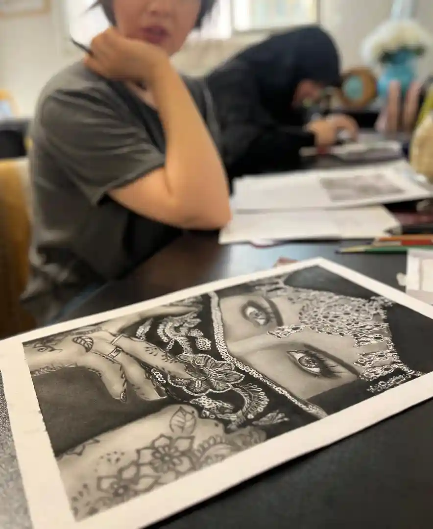 آموزش نقاشی و طراحی سعیده شاهوردی