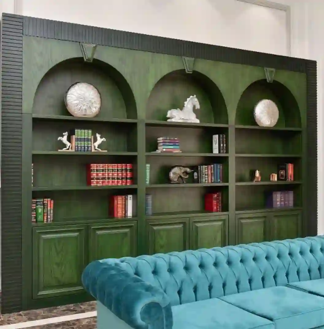 دکوراسیون داخلی تخت کمجا کابینت سورنا